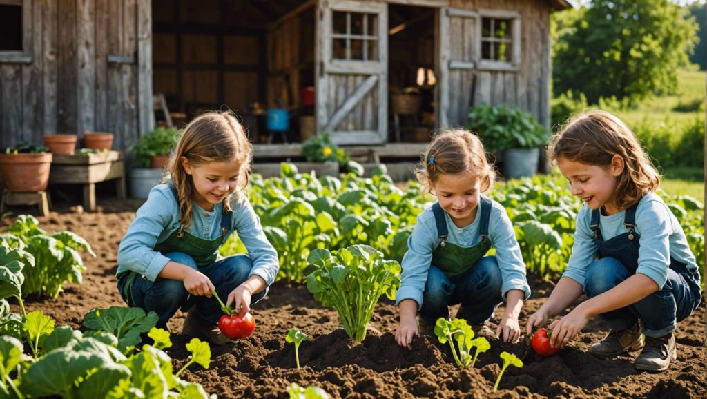 Comment initier les enfants à la vie agricole avec « Mes p’tits docs : la ferme » ?