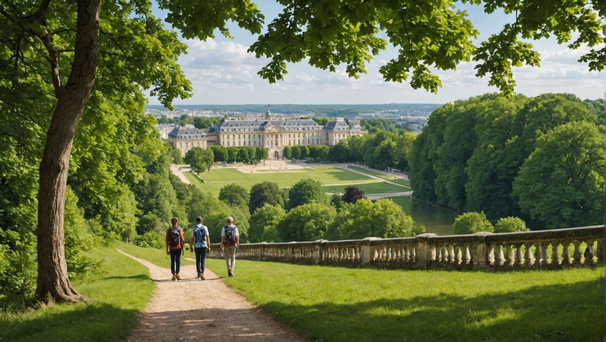 Les sentiers historiques : sur les traces de napoléon et des grands jardins
