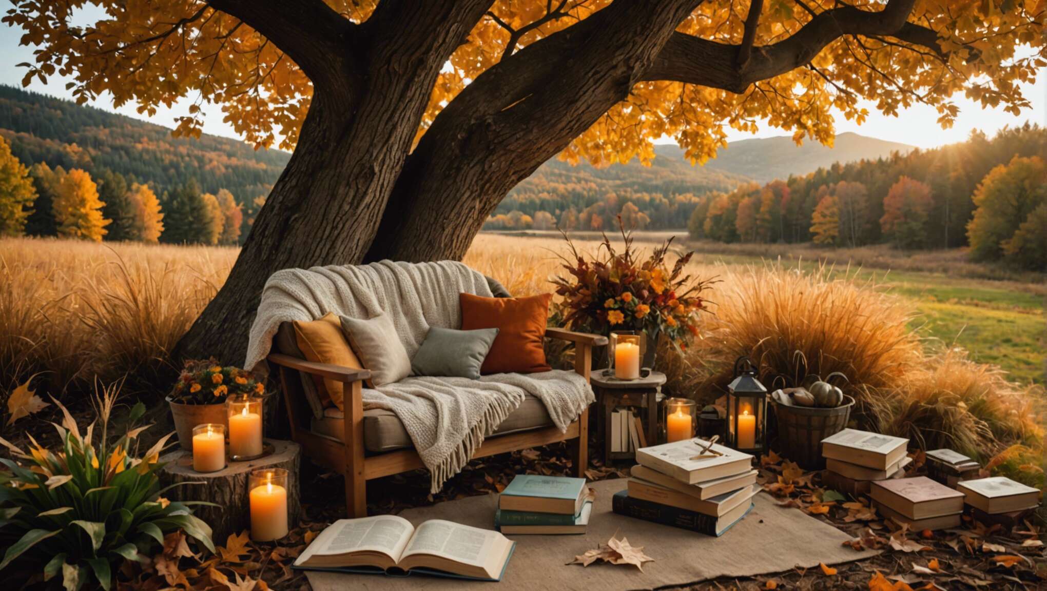 Quels livres inspirants choisir pour une lecture d'automne enrichie par le Land Art ?