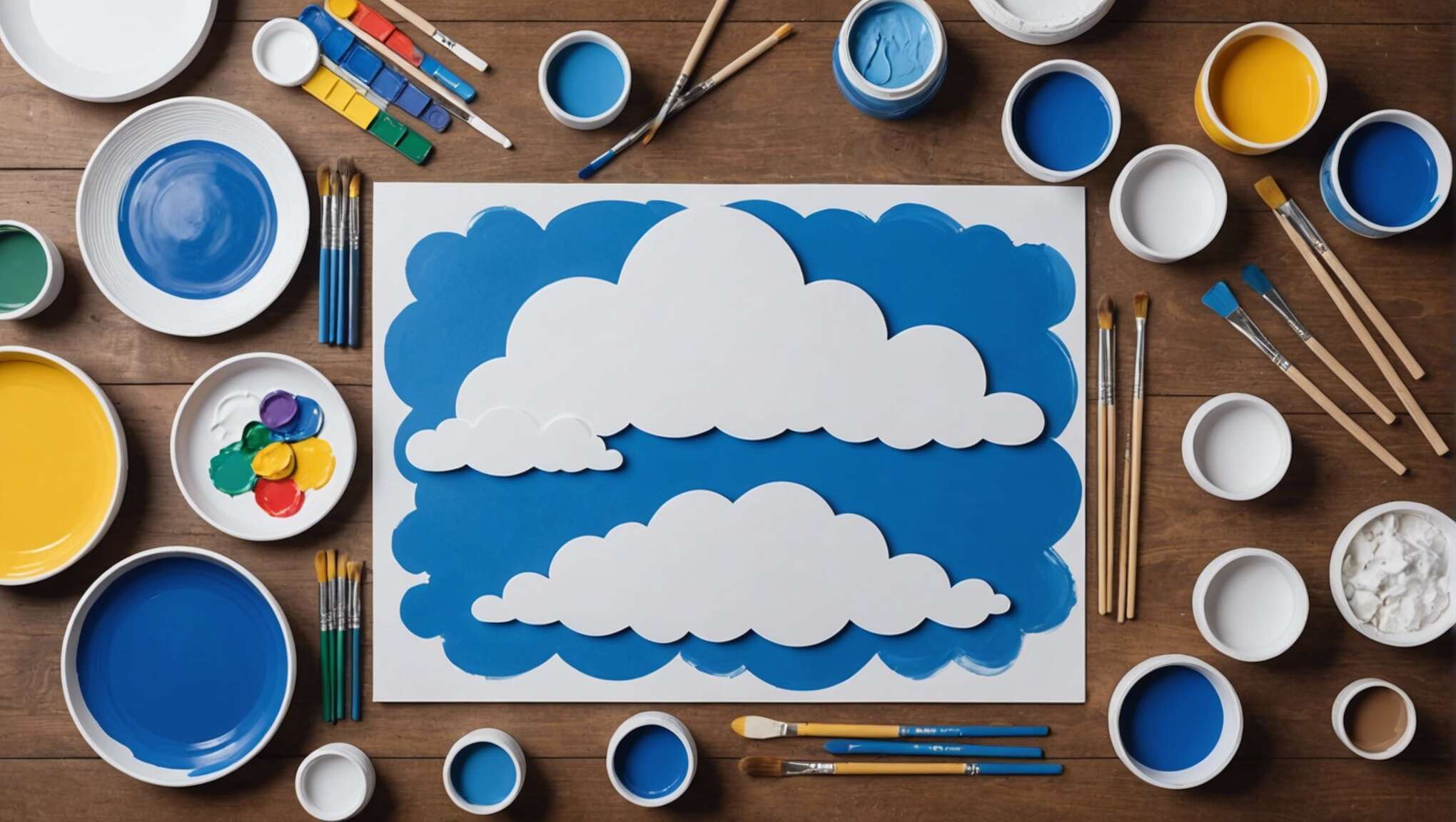 Comment créer une activité de toile nuage pour éveiller la créativité des enfants ?
