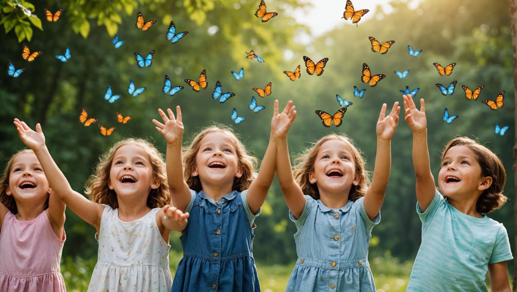 Comment créer une activité d'envolée de papillons ludique pour vos enfants ?