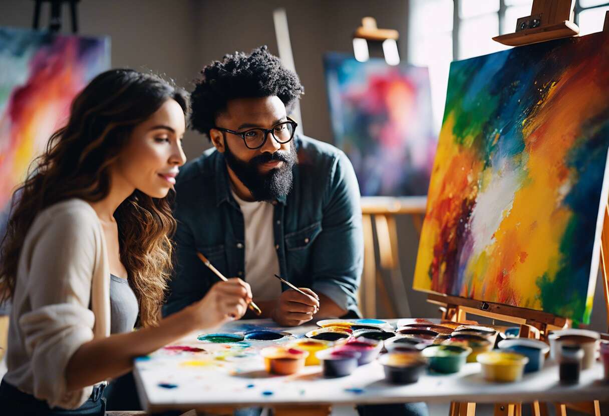 Comment explorer les émotions par la peinture : découvrez 7 techniques créatives ?