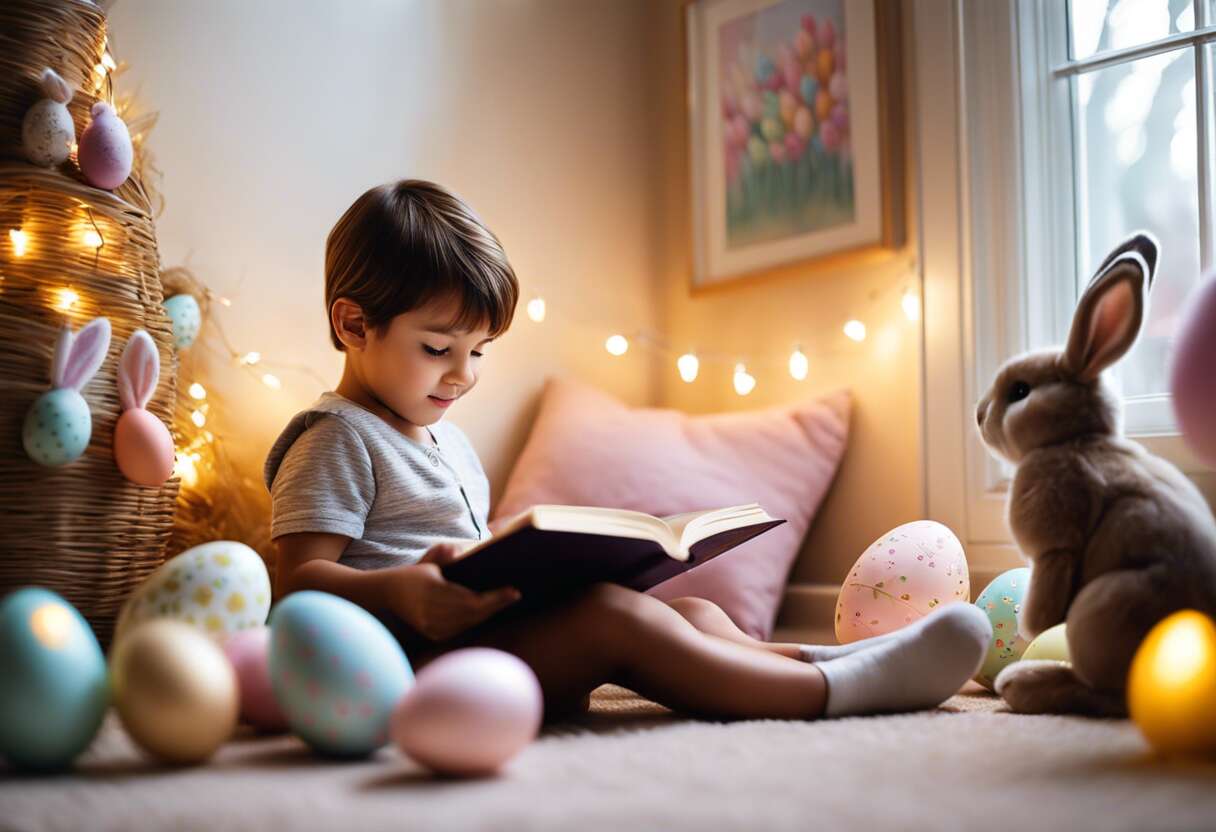 Pâques et lecture : un moment privilégié pour vos enfants
