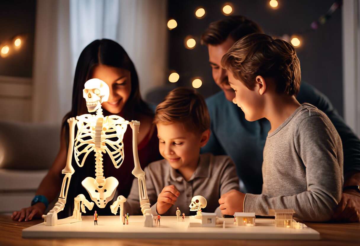 Le squelette et les muscles : construire une maquette interactive