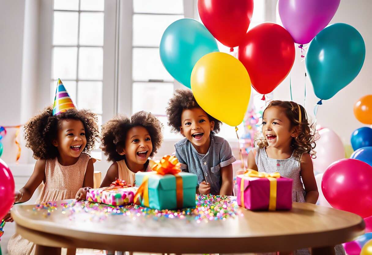 Quels sont les cadeaux incontournables pour la wishlist d'anniversaire des enfants de 4 ans ?