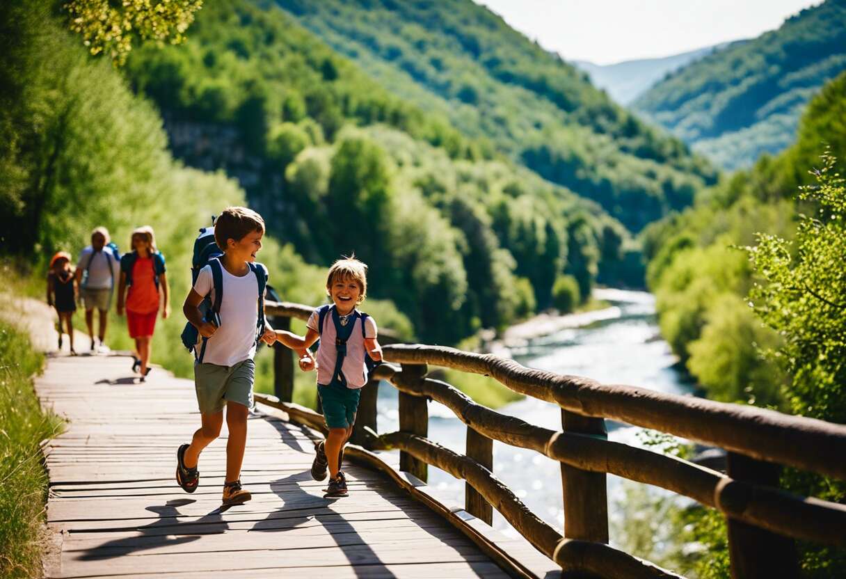 Comment organiser des vacances inoubliables dans les Gorges du Tarn avec des enfants ?